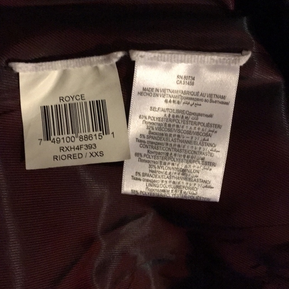 BCBG Red Jacket - Picture 4 of 4